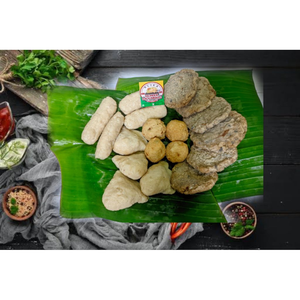

Isi 10 pcs Pempek Palembang Alika
