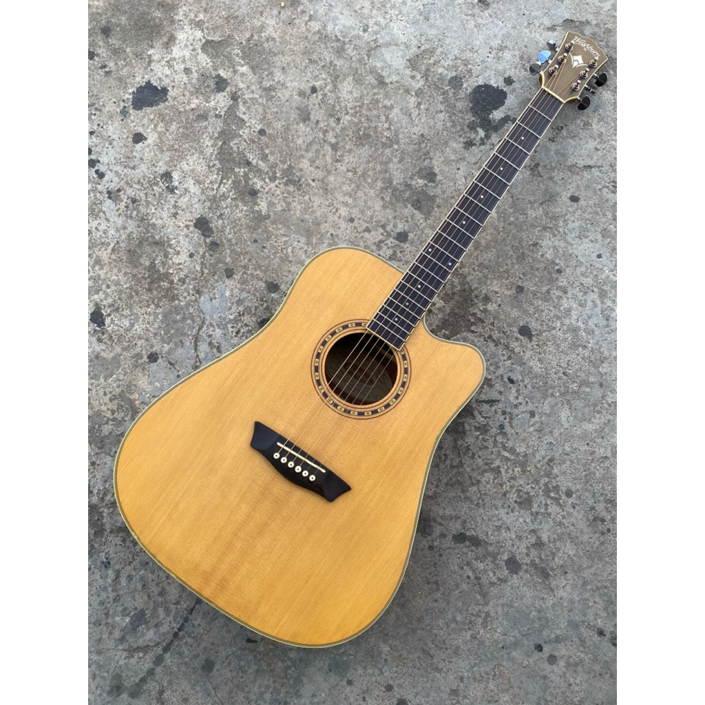 Gitar Akustik Washburn WD10CE/NS Original Second