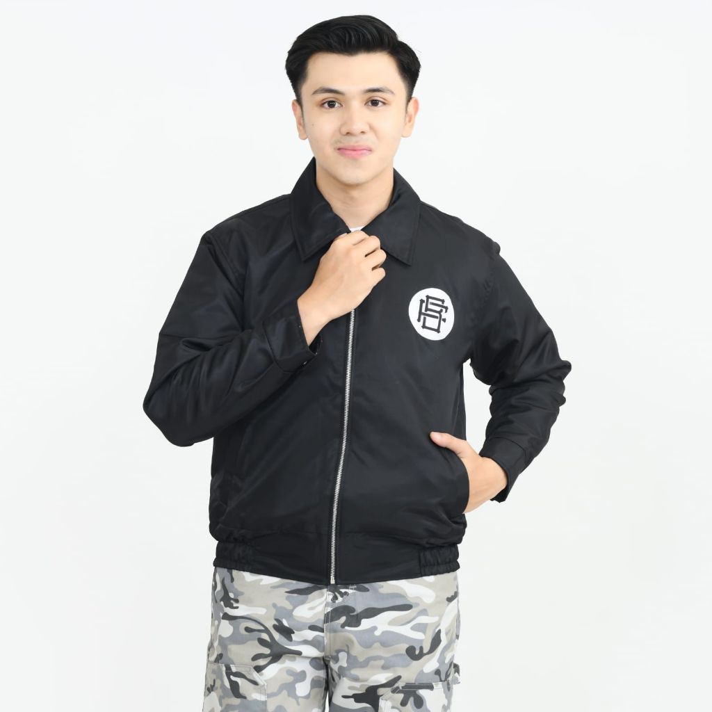 Weister Work Jacket Boxy Hitam