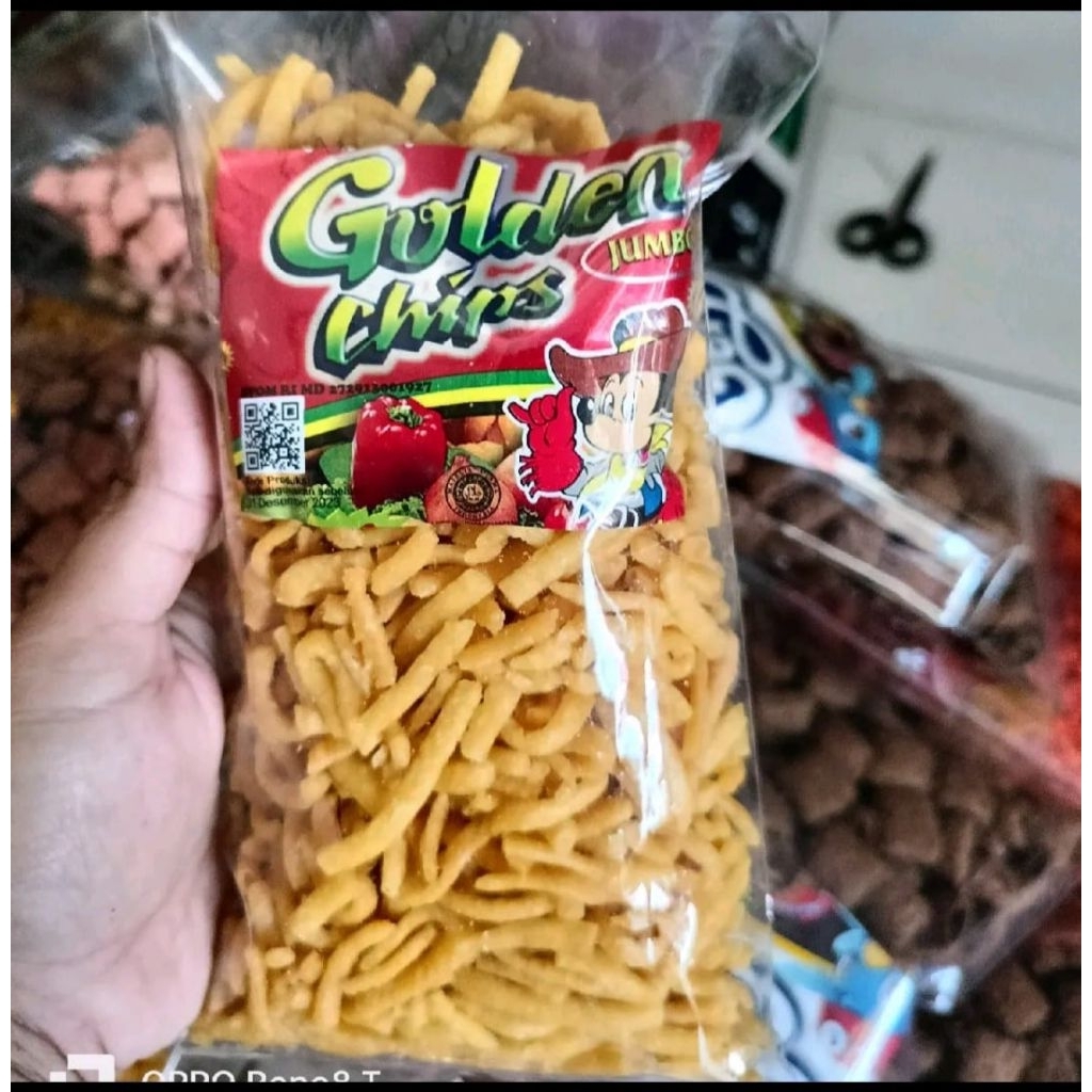 

Golden chips snack jadul