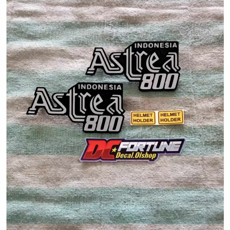 logo box aki honda Astrea 800 emblem honda Astrea 800 timbul