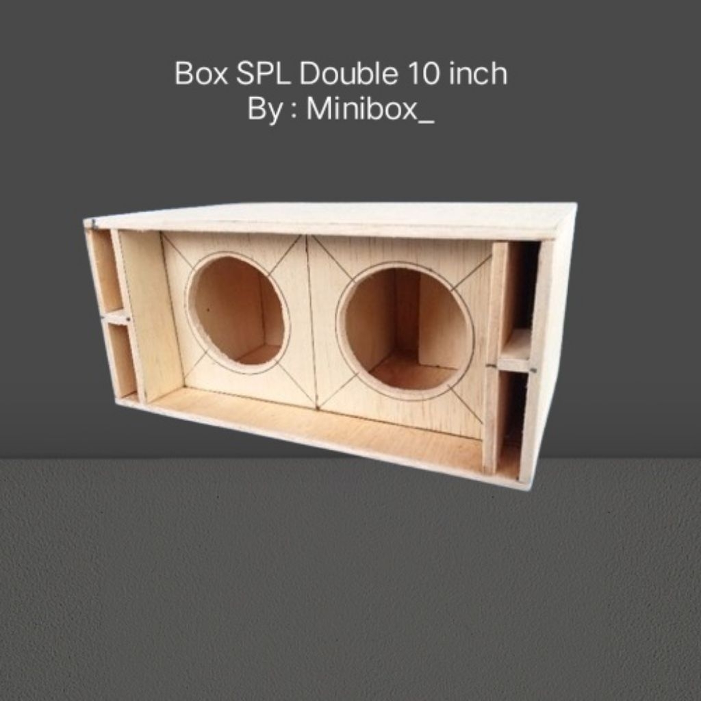 Box Speaker SPL Double 10 inch