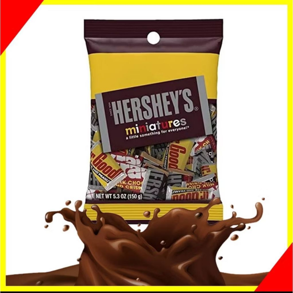 

HERSEY'S CHOCOLATE MINIATURES 136G