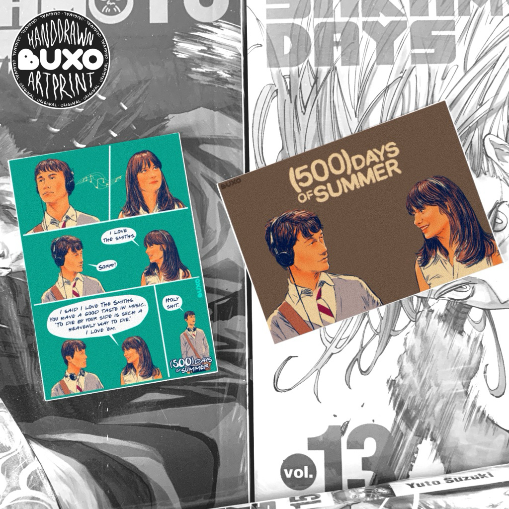 

buxo - 500 DAYS OF SUMMER vinyl sticker / sticker film movie series lucu