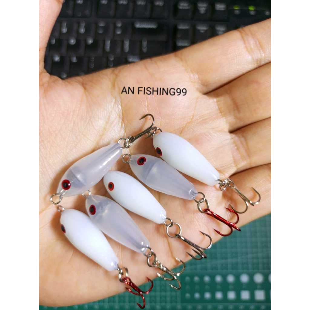 UMPAN CASTING HAMPALA 2.5CM / LURE UMPAN HAMPALA / SWIMMER HAMPALA / LURE GLUE STICK HAMPALA