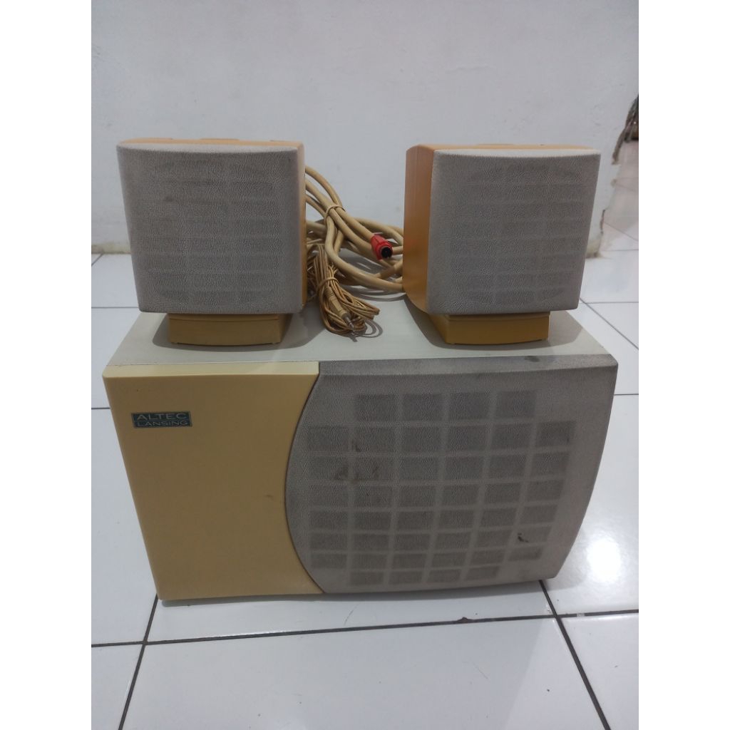 Speaker Altec Lansing ACS45.1 koleksi antik audiophile home theater jadul antik