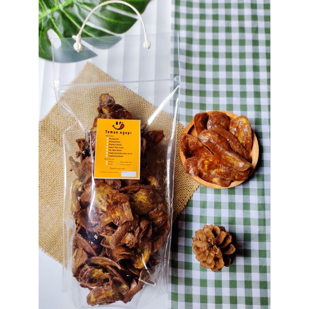 

KERIPIK PISANG COKELAT 230gr | pisang cokelat | snack