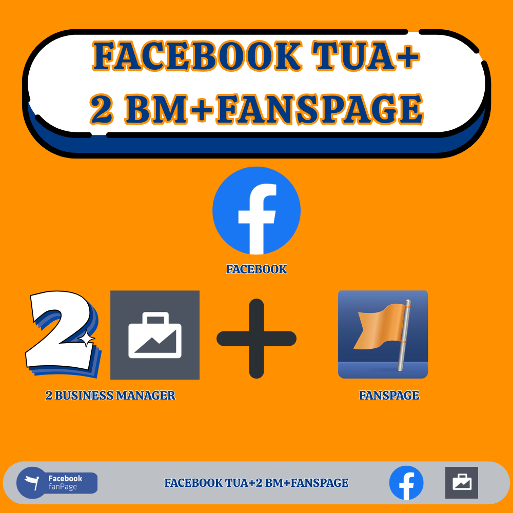 Facebook TUA+ 2 Business Manager + Fanspage