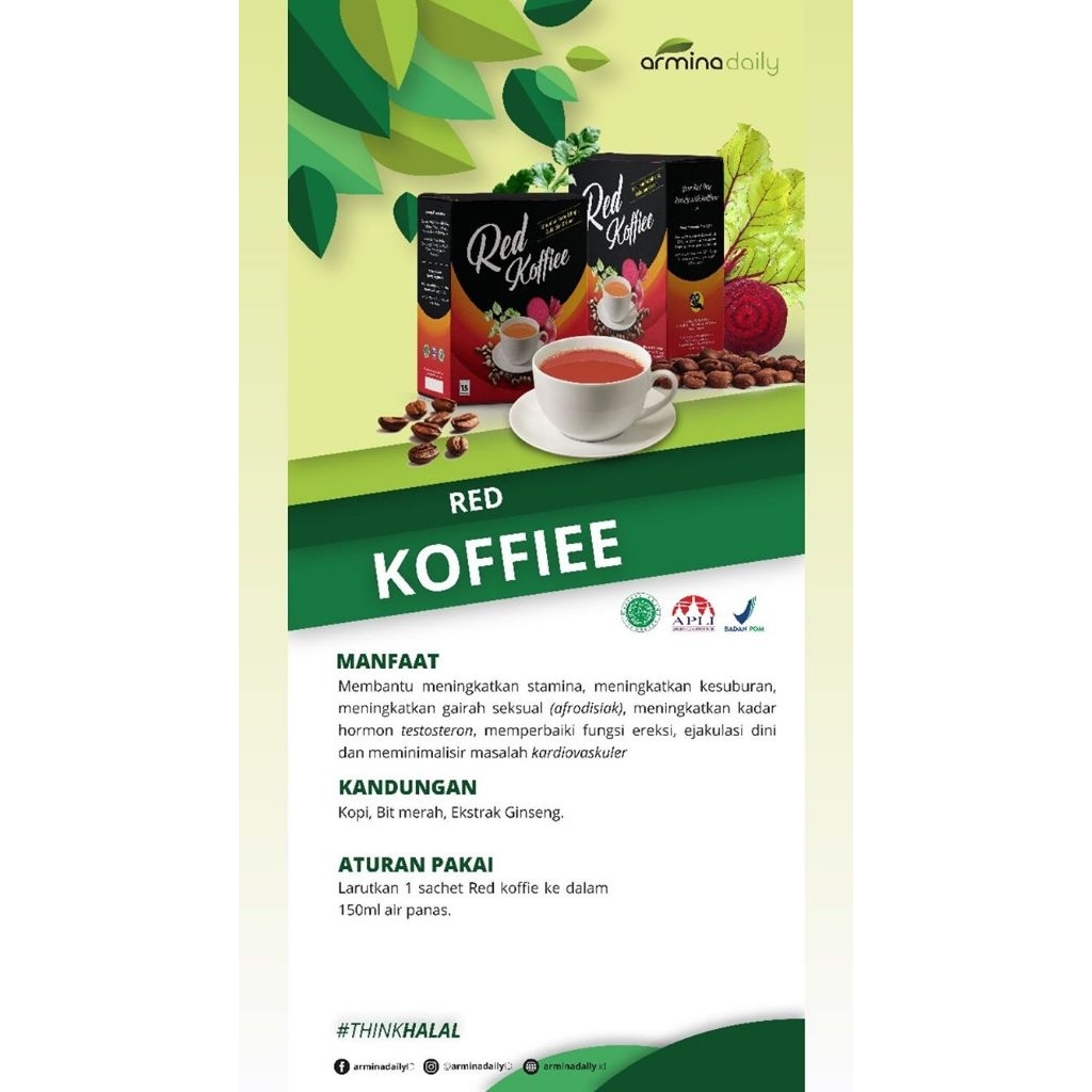 

RED KOFFIEE | KOPI MERAH PERTAMA DI INDONESIA