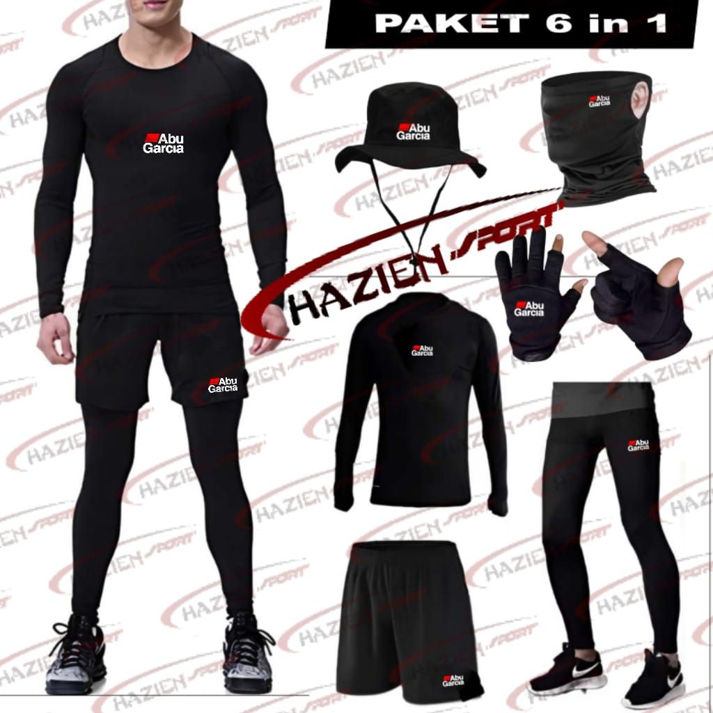 Paket Hemat Set Kaos Mancing Buff Mancing Topi Mancing Celana Pendek Mancing Celana Panjang Mancing