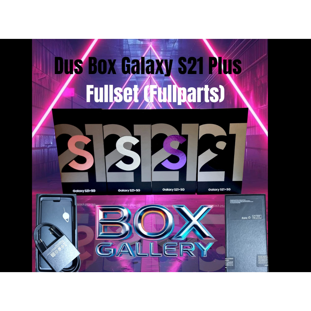 

Dus Box Galaxy S21 Plus 5G (Fullpart Sesuai Deskripsi)