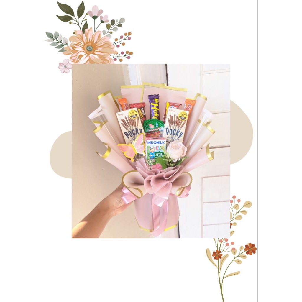 

[TERMURAH] BUKET SNACK MEDIUM | BUKET JAJANAN | BUKET MAKANAN - GIFT ULANG TAHUN | GRADUATION | ANNIVERSARY | VALENTINE