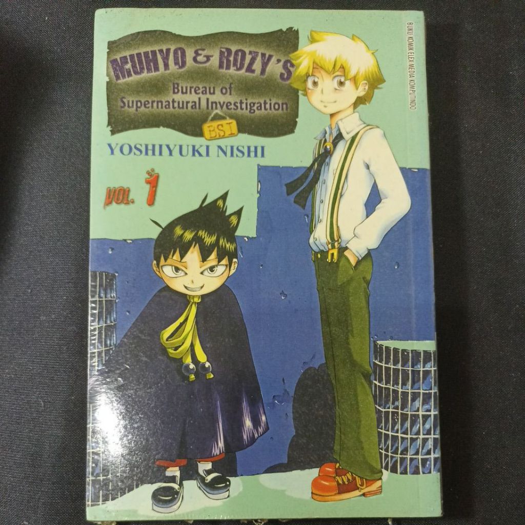 Komik Muhyo & Roji 1 (segel)