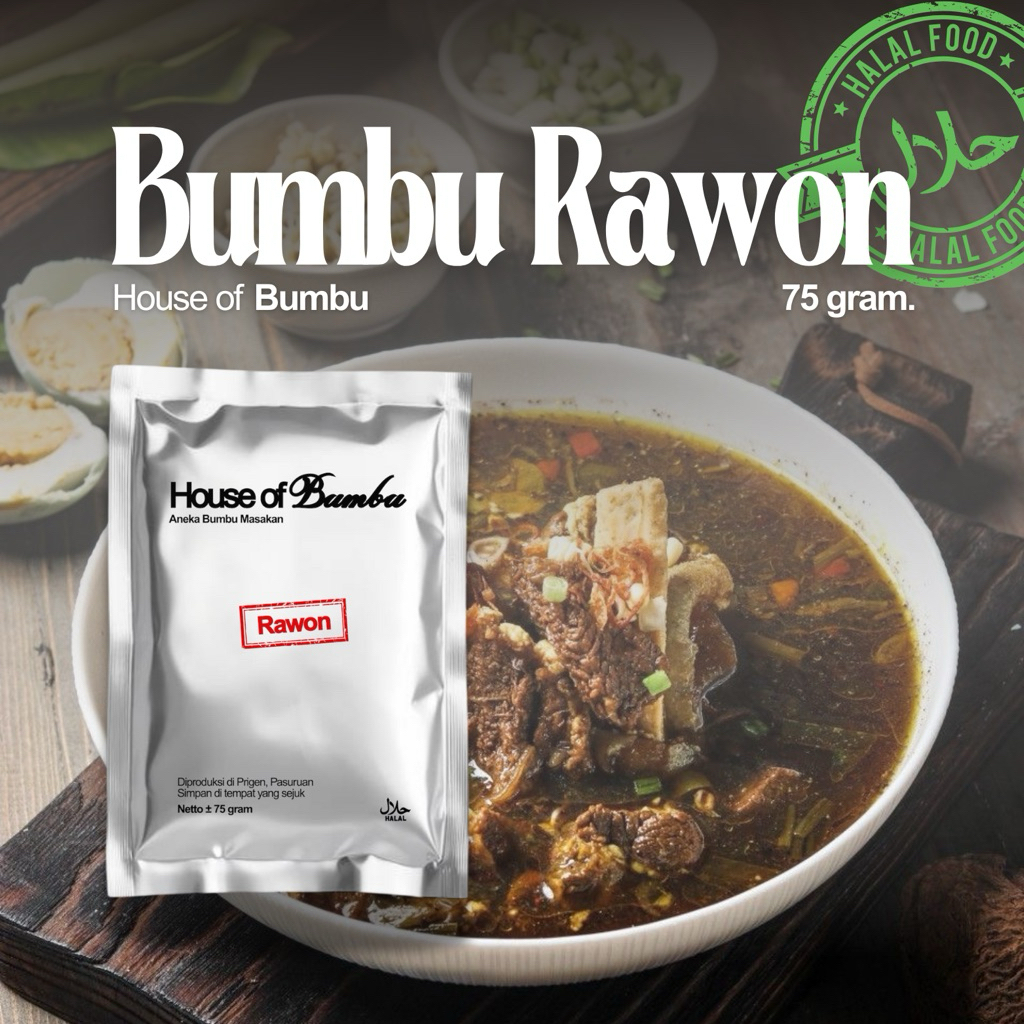 

Bumbu Instan Rawon 75gr | House of Bumbu