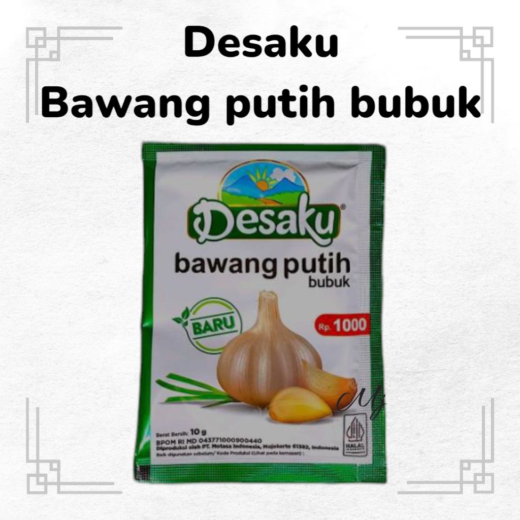 Desaku bawang putih bubuk/ bawang putih bubuk 1 renceng