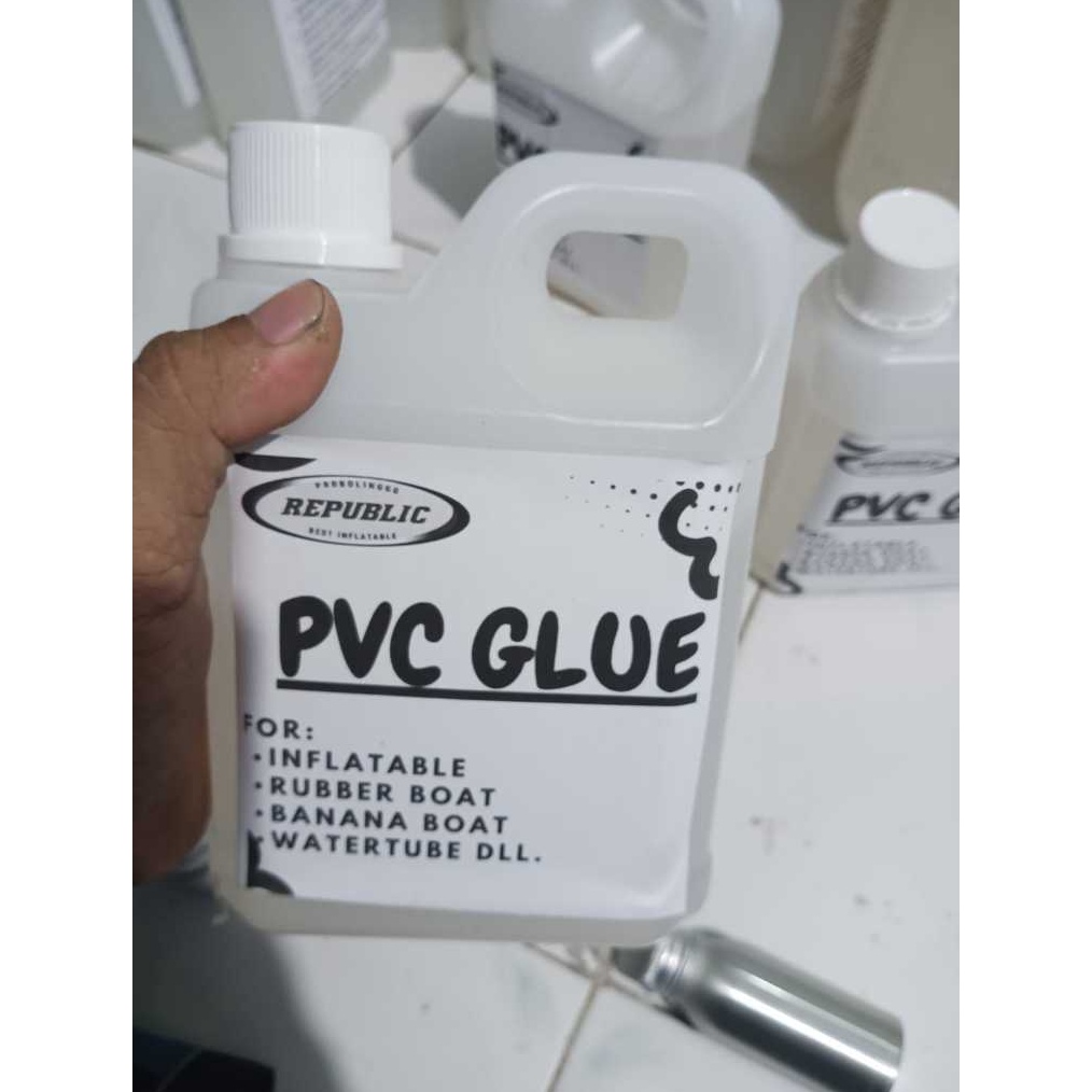 KODE W64J LEM PVC GLUE  LEM PERAHU KARET BANANA DLL 2 ML