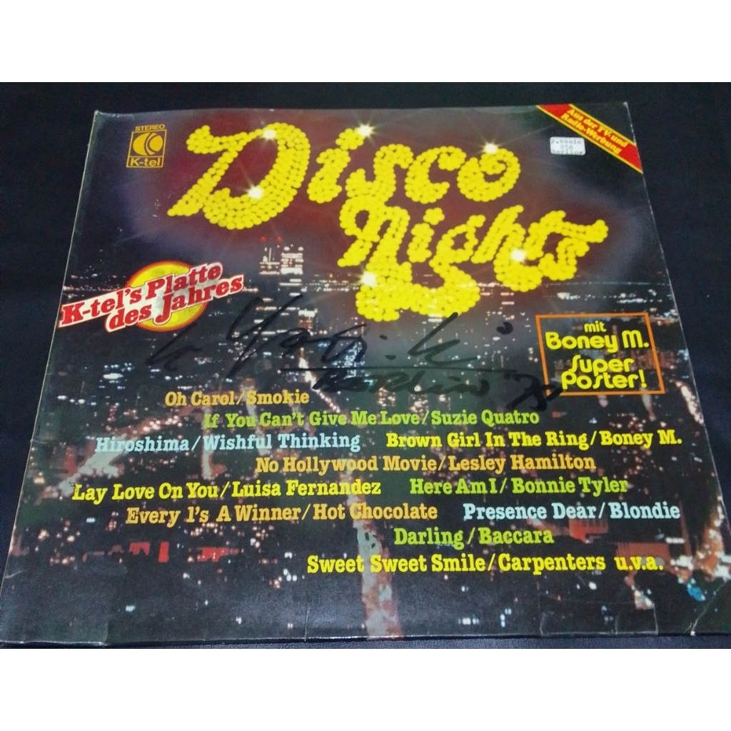 Vinyl Piringan hitam 12 inch Disco Night second/ bekas