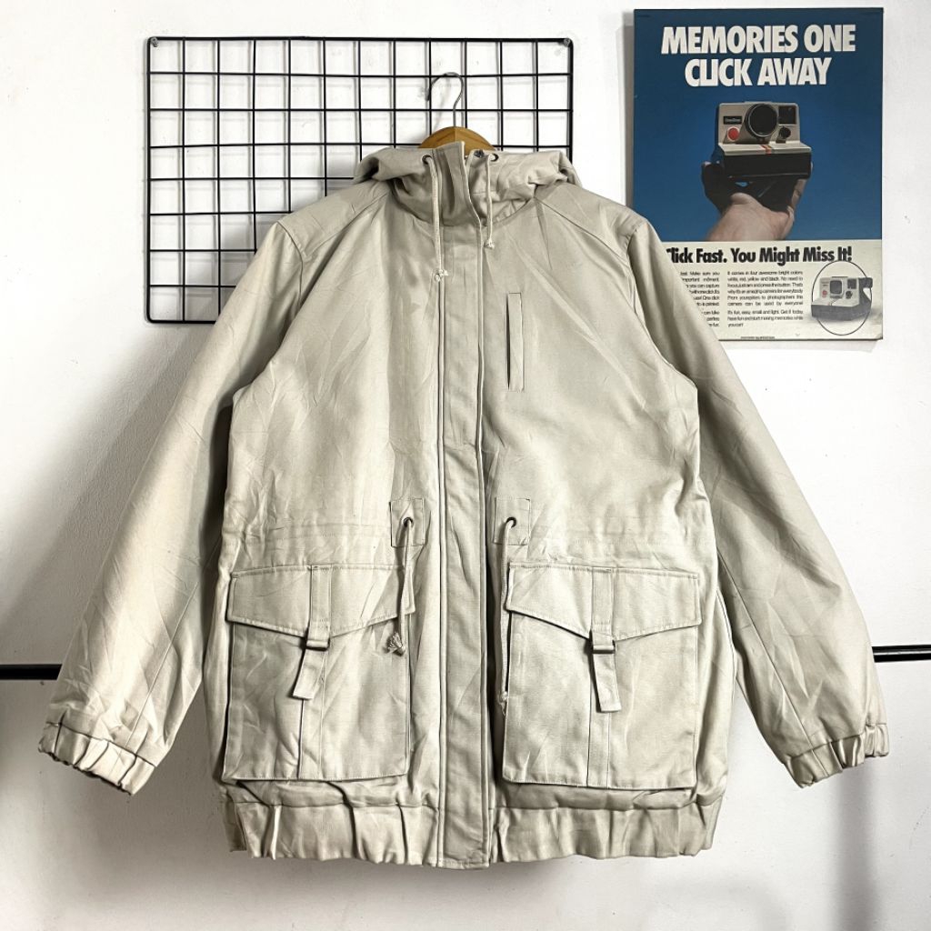 JAKET PARKA KANVAS DUCK SECOND ORIGINAL JAPAN MARKET