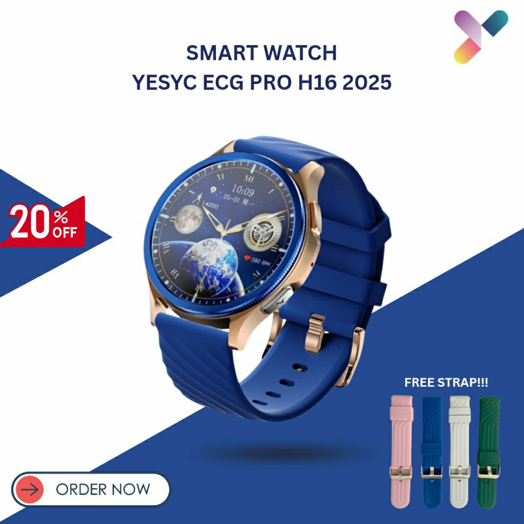 Yesyc Smartwatch ECG Pro 2025