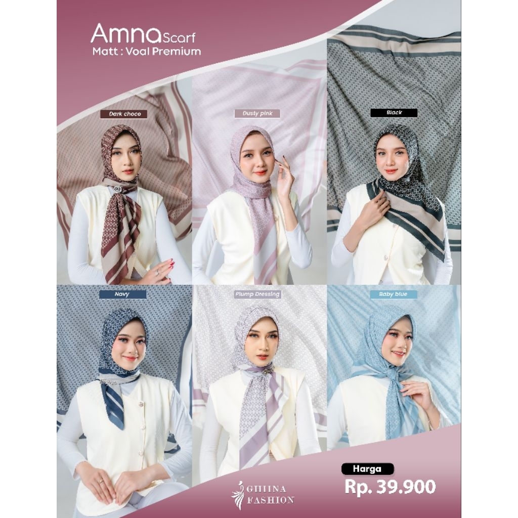 √√HIJAB MURAH√√AMNA SCARF√√ORI By Ghiina Fashion√√