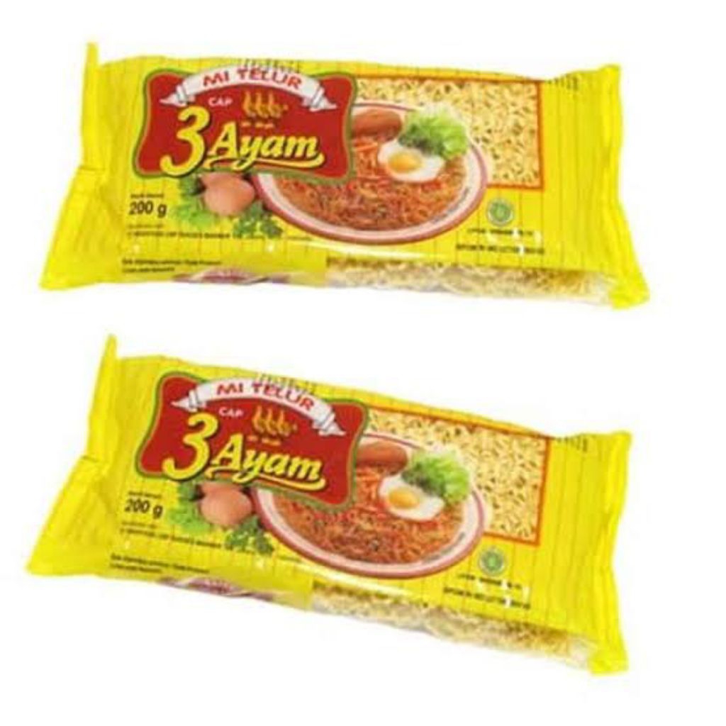 

Mie Telor Cap 3ayam