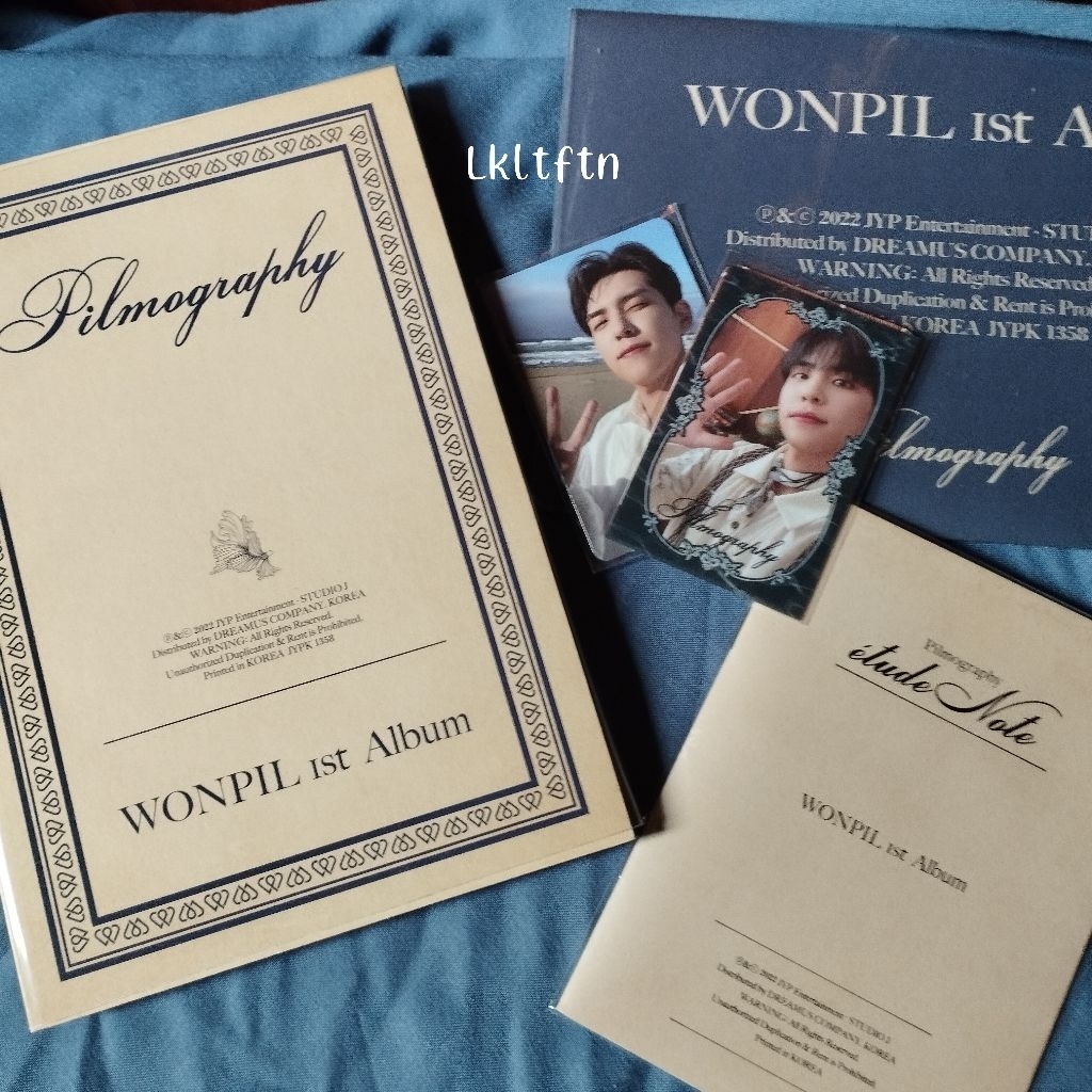 wonpil pilmography album (unsealed terawat)