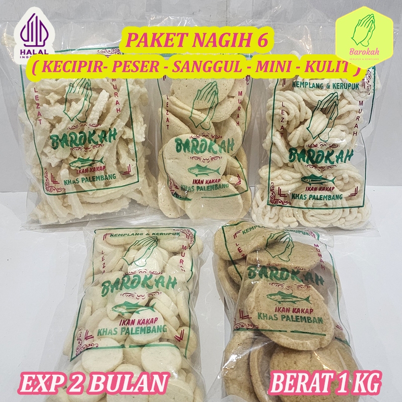 

PAKET KERUPUK 5 BUNGKUS SUPER NAGIH 6 KECIFIR SUPER BESAR MINI KULIT SANGGUL