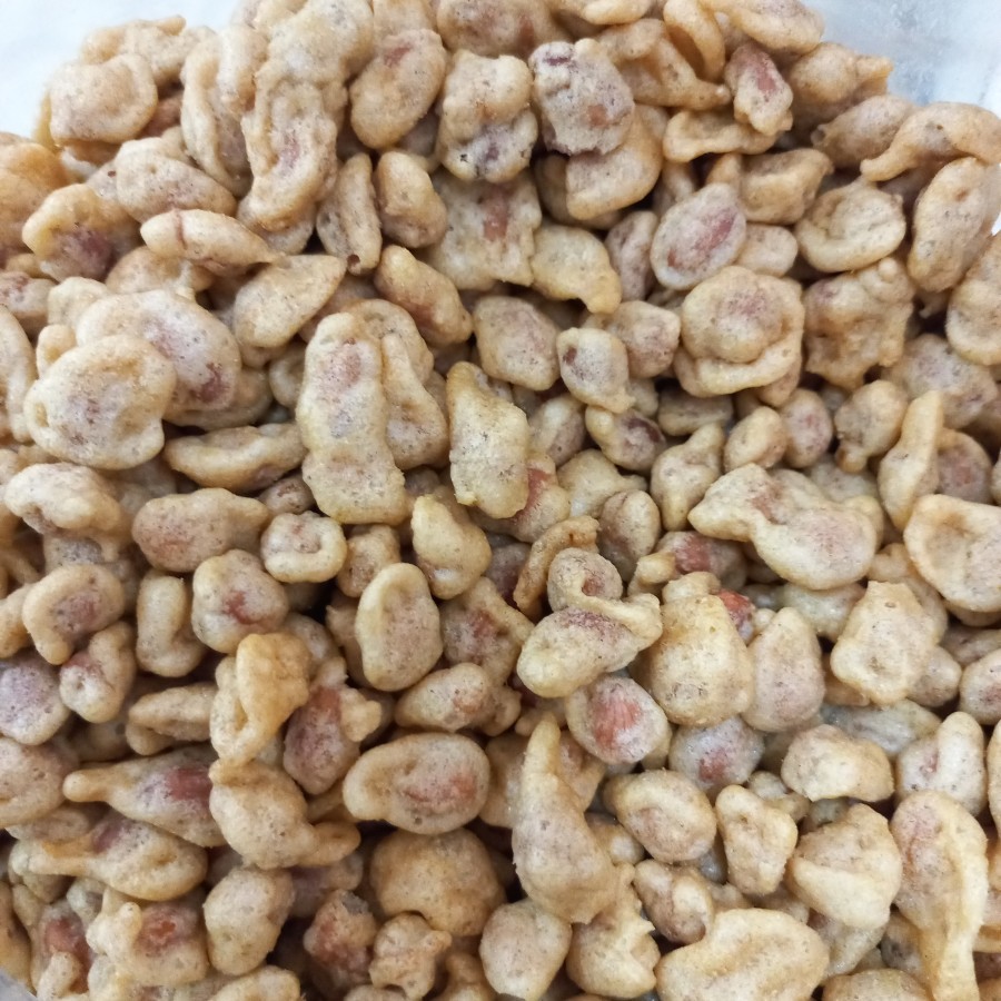 

snack/cemilan kacang bandung krispy