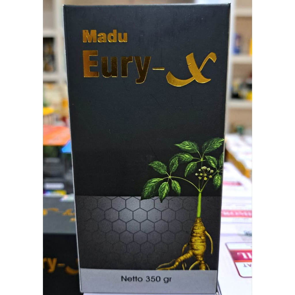 

MADU EURY-X DENGAN EXTRAK GINSENG NETTO 350 GR