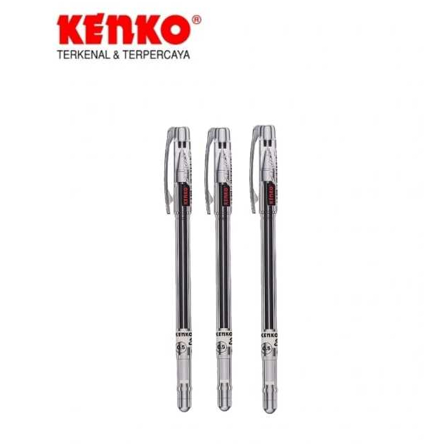

KENKO GELPEN EASYTEC 0.5 MM BLACK - 1 LUSIN
