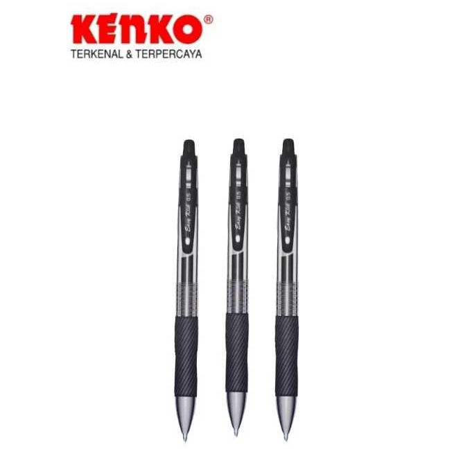 

KENKO GELPEN EASY KLIK BLACK - 1 LUSIN