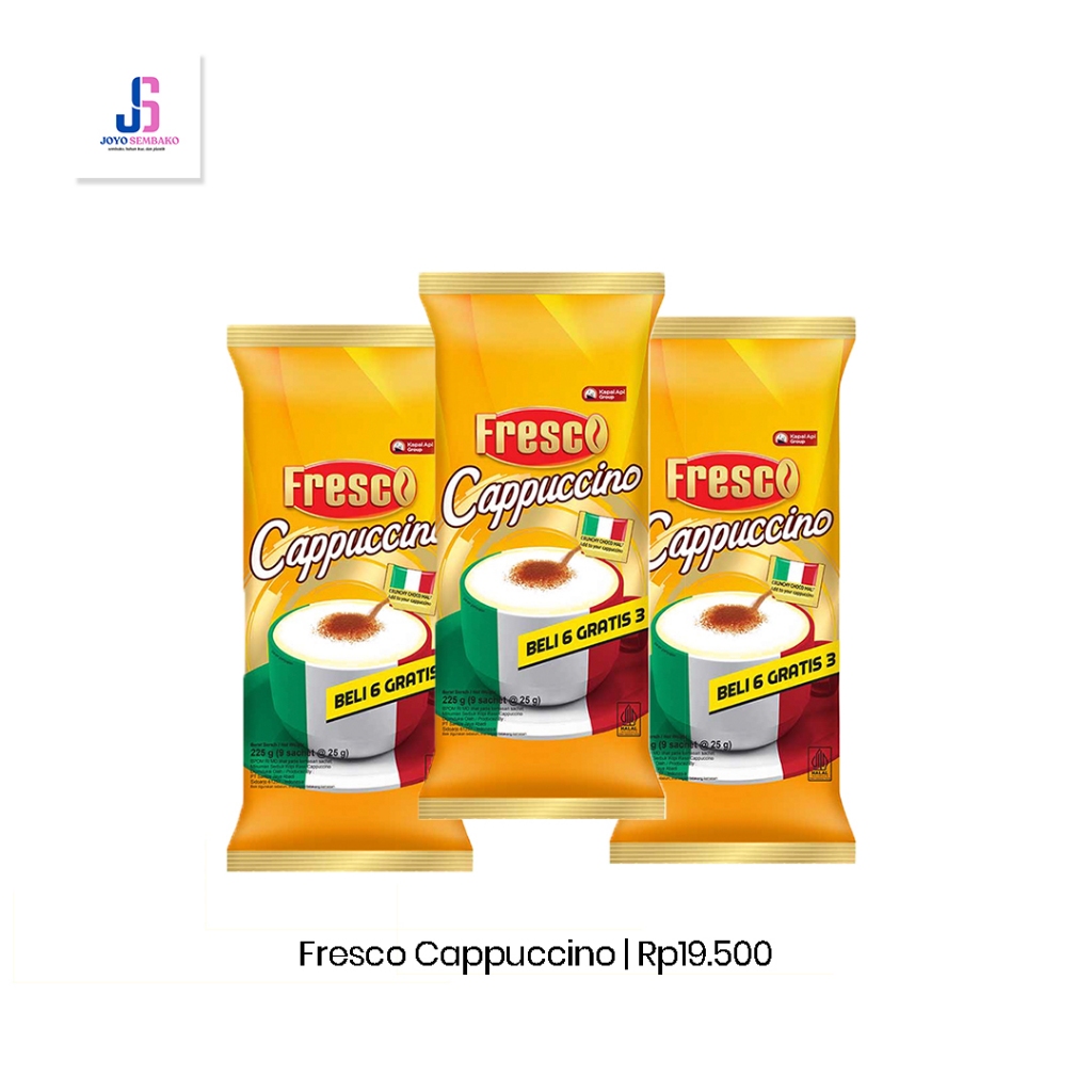 

Fresco Cappuccino (15 x 25 gr) / Fresco Cappucino