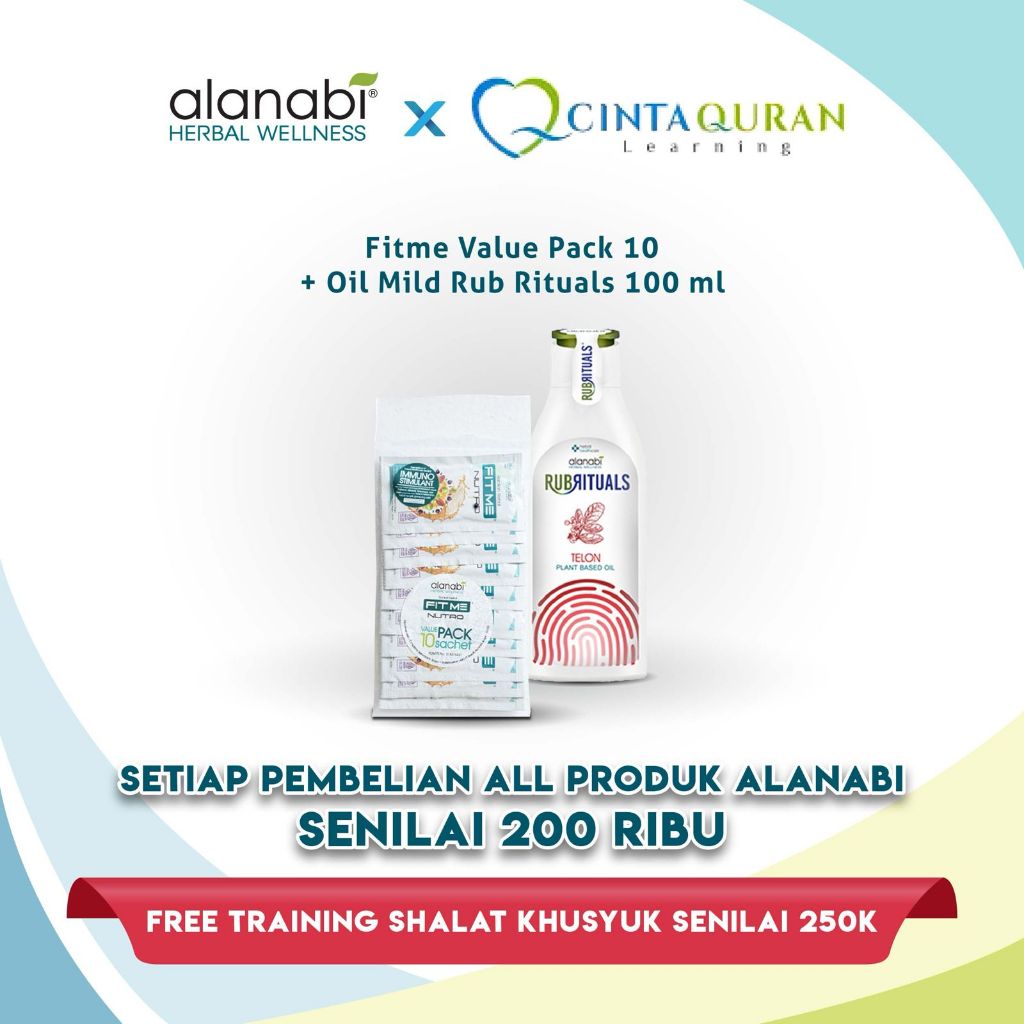 

Fitme Value Pack 10 + Oil Mild Rub Rituals 100 ml
