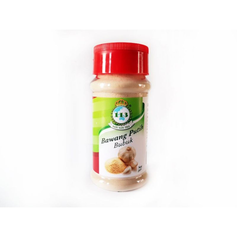 

Bawang putih bubuk cap 113 / garlic powder 50g