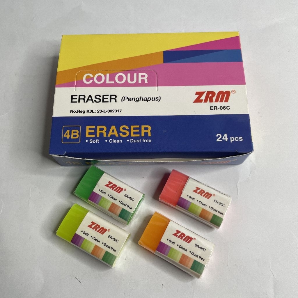 

penghapus ZRM warna kecil satuan