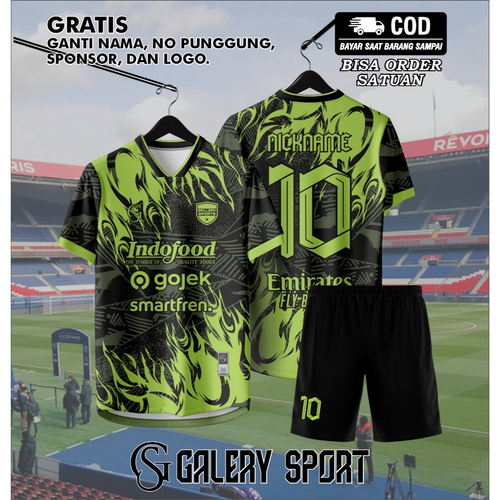 Jersey futsal printing jersey bolajersey volly jersey badminton jersey BajuBolaGratis Nama dan Nomor