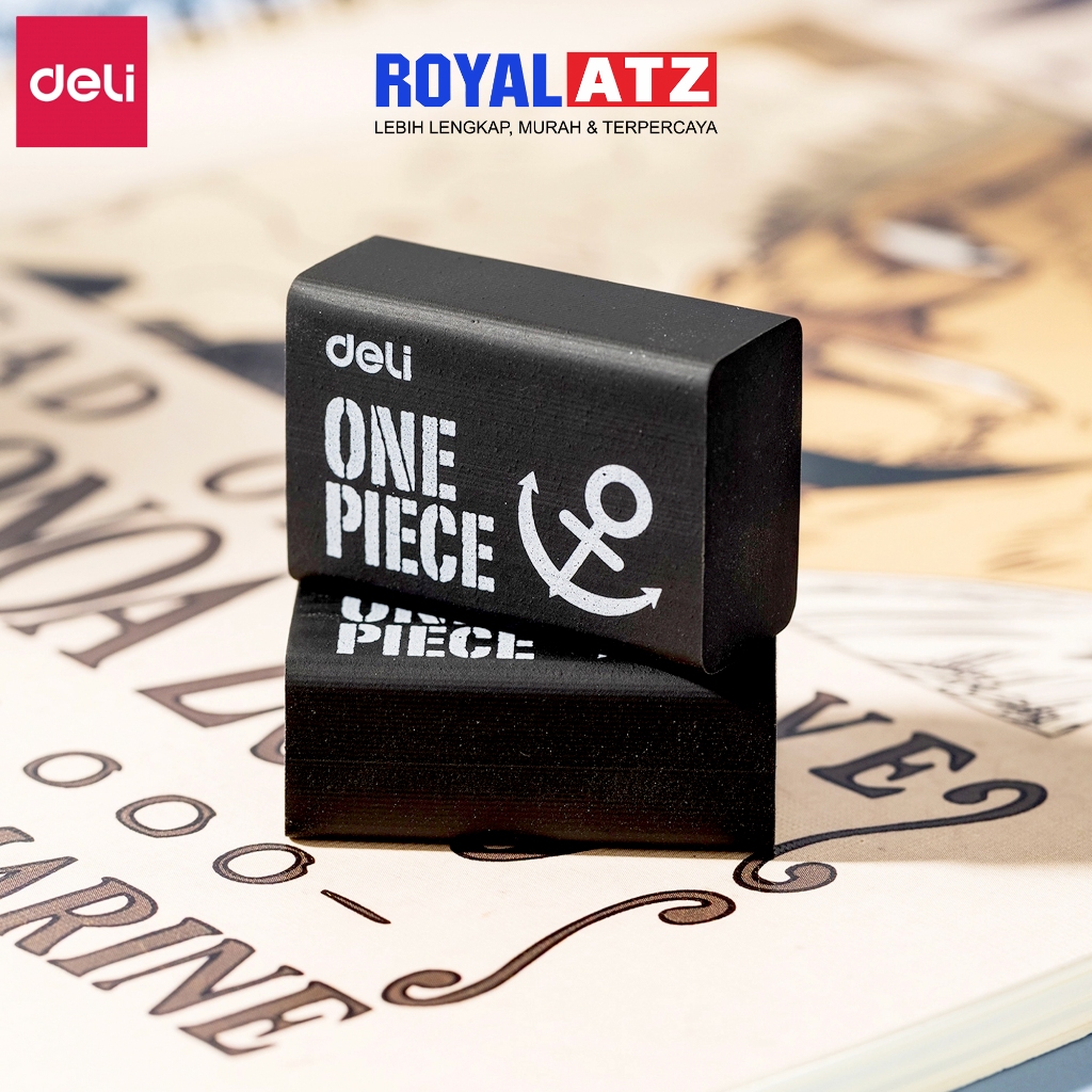 

Penghapus Pensil / Eraser Black Deli H311/H310 Edisi One Piece Penghapus Karet Hitam 4B