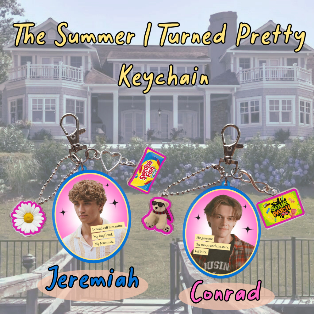 The Summer I Turned Pretty Keychain (Conrad & Jeremiah)