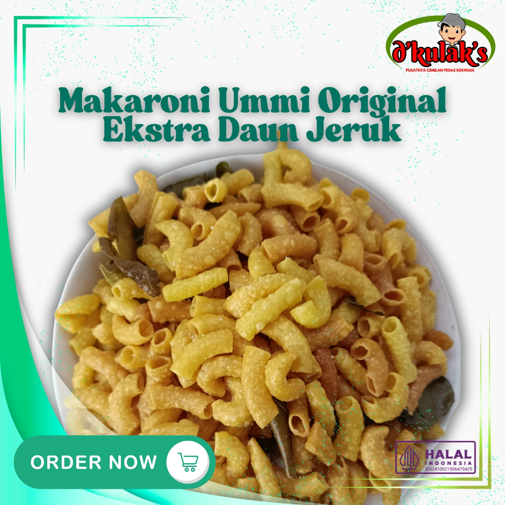 

MAKARONI UMMI - MAKARONI UMMI ORIGINAL EKSTRA DAUN JERUK 1KG