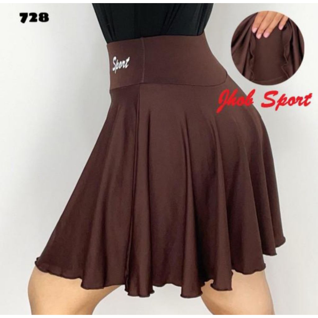 Rok Olahraga Wanita /Rok Mini Belly Dance