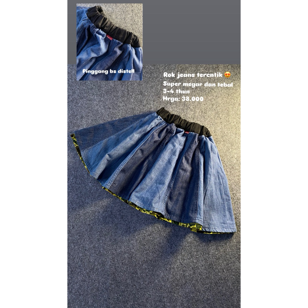 Rok anak / rok cantik / preloved