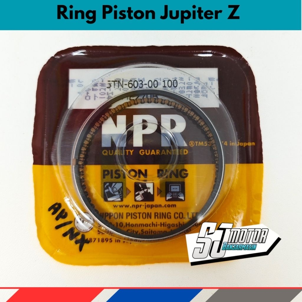 Ring Seher Piston Set NPR (5TN) Jupiter Z Vega R New Jupiter Z Burhan