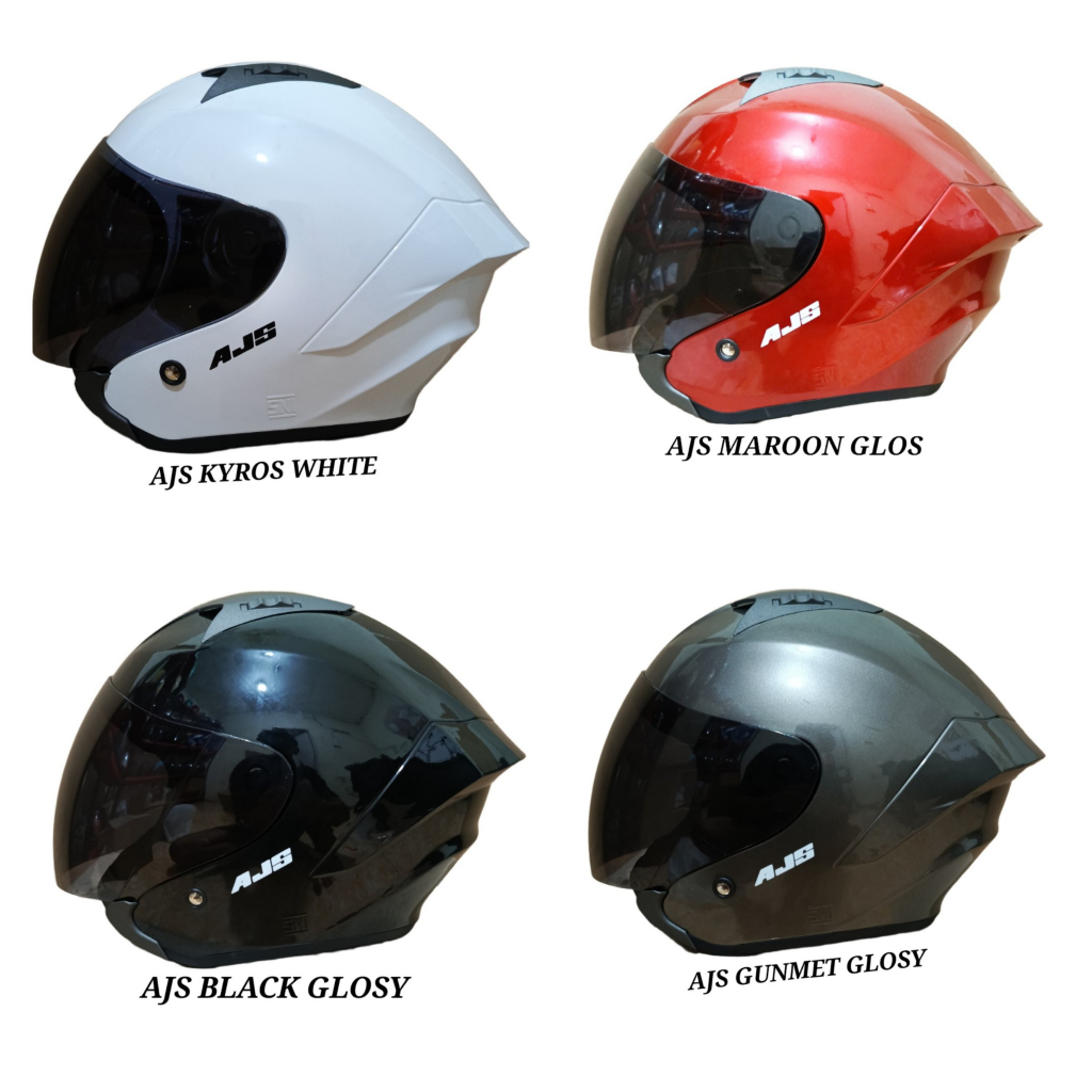 Helm AJS Kyros Paket Ganteng Kualitas Premium[ Termurah ]