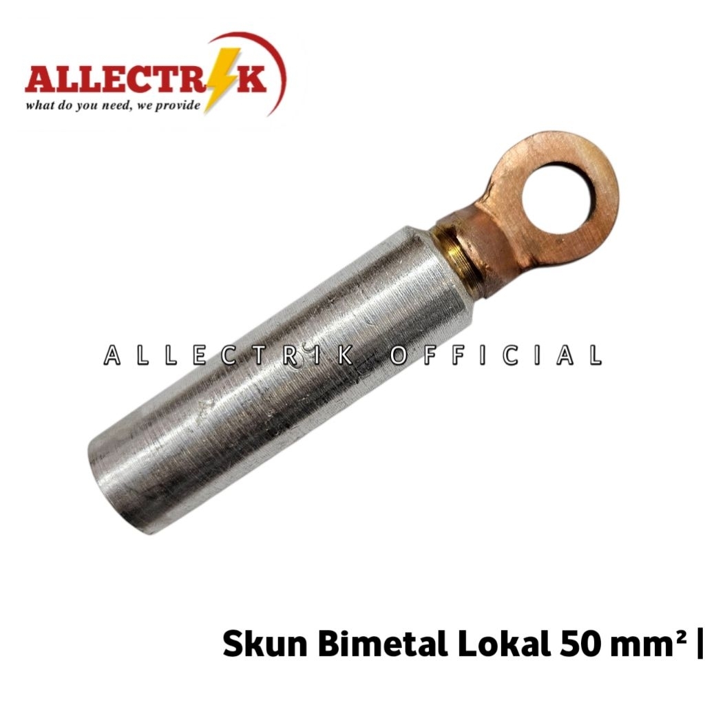Skun Kabel Bimetal AL CU 50 mm - Lokal