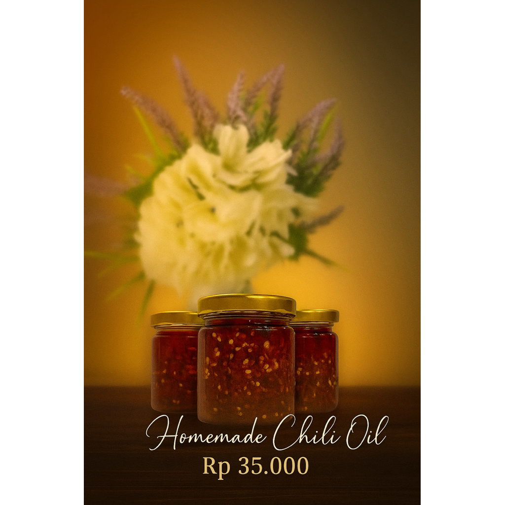 

chili oil / homemade chili oil with coconut oil