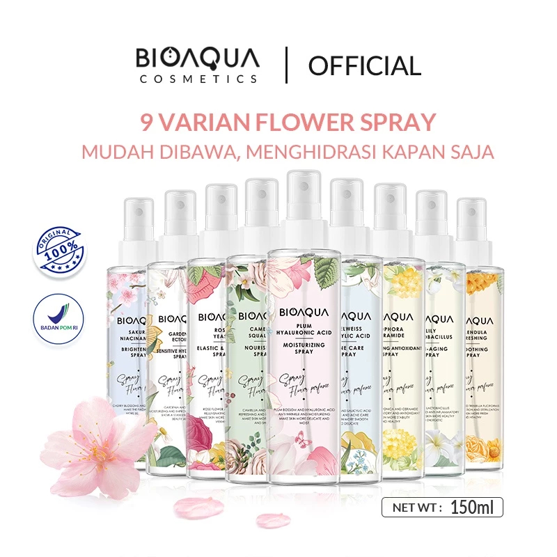 [OBRAL TUTUP TOKO-ALMOST EXPIRED] Bioaqua Cosmetics make up tahan lama perawatan wajah Hydrating and