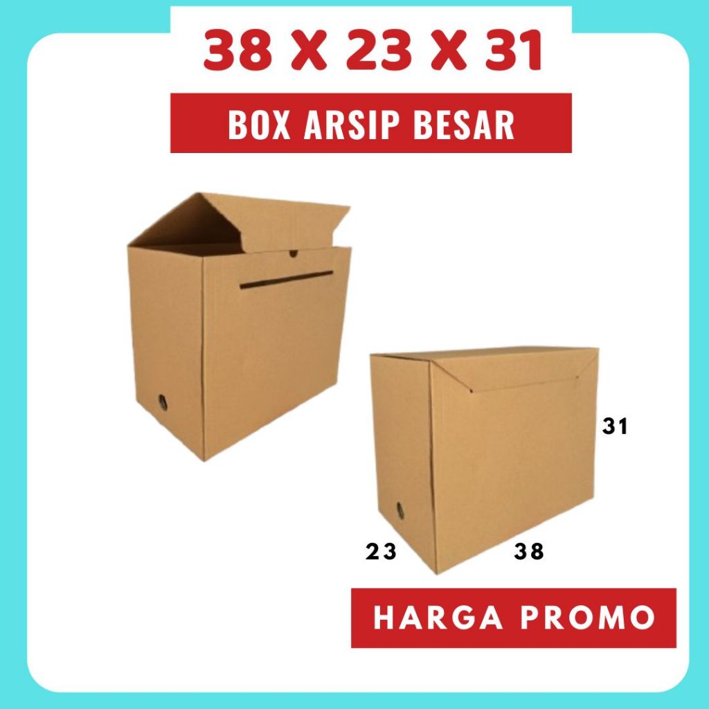 

Dus Arsip Besar 38x23x31 Kardus Arsip Box Packing/polos/Arsip/File/filebox/arsipbox/box Dokumen