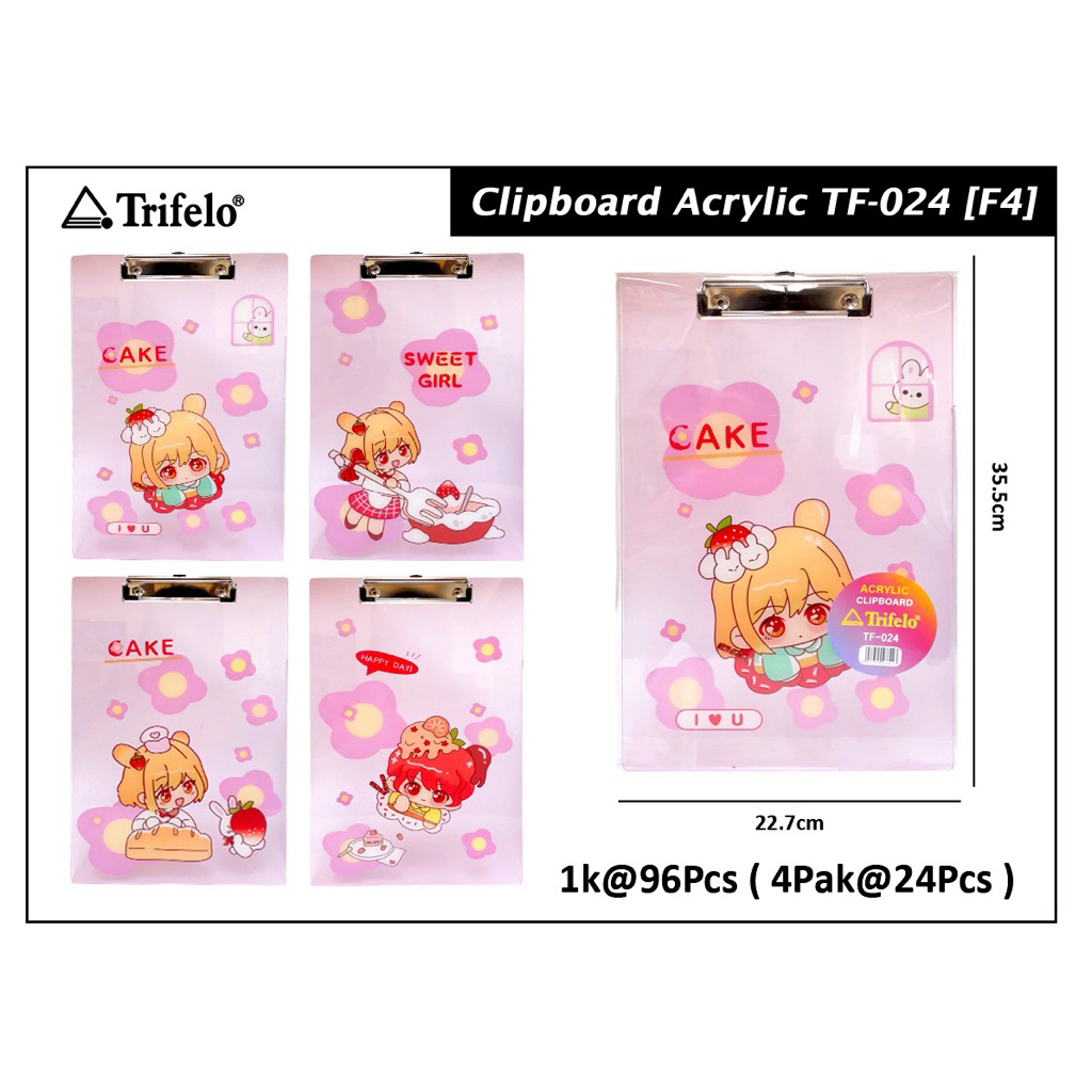 

Clipboard ukuran F4