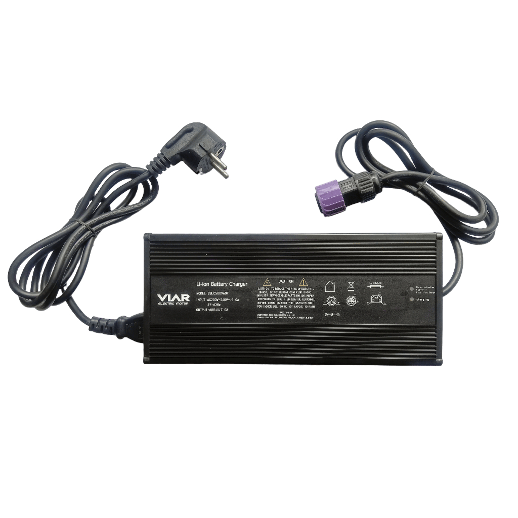 Charger Baterai Motor Listrik Viar Q1 60V 7A