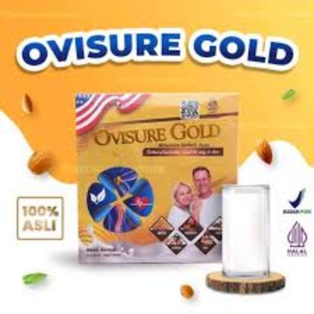 

OVISURE GOLD SUSU VITAMIN TULANG DAN SENDI NYERI OTOT ASTEOPOROSIS OSTEOARTHRITIS